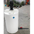 Manufacturer Chemical Dosing Tank with Agitator Mixer Made Of PE Plastic